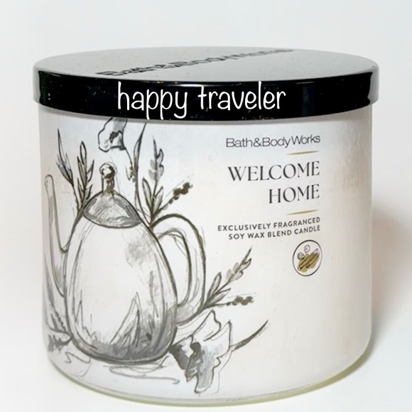 WELCOME HOME 3 Wick Candle - Picture 1 of 3